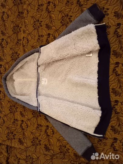 Теплая кофта для мальчика