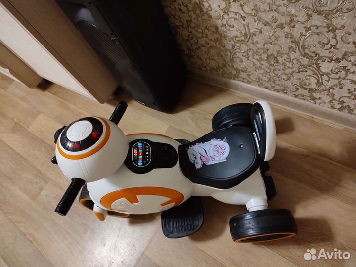 Детский электромотоцикл аккумуляторный 6V7AH