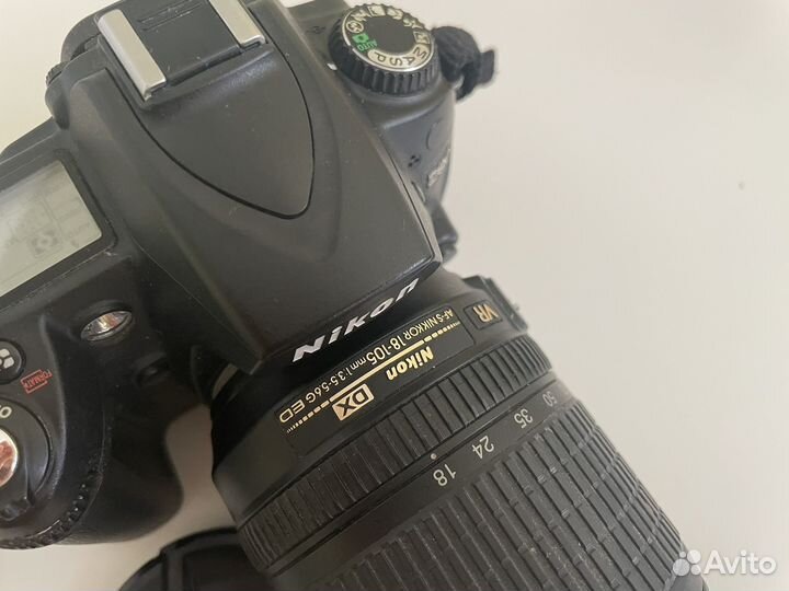 Фотоаппарат nikon D90 AF nikkor 18-105мм