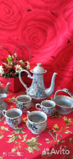 Чайно кофейный сервиз