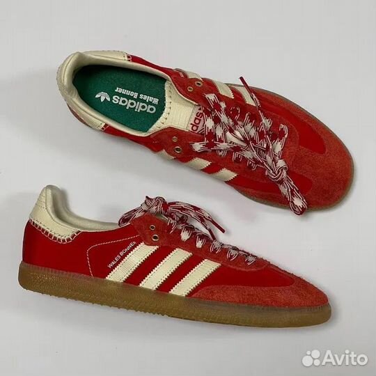 Adidas X samba wales bonner RED white
