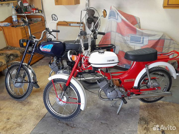 Мопед СССР рига 22