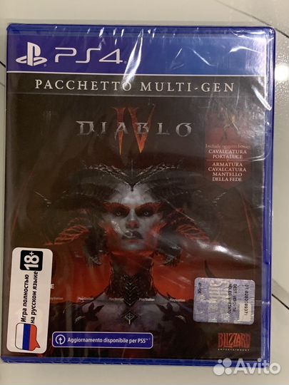 Diablo 4 ps4 новая