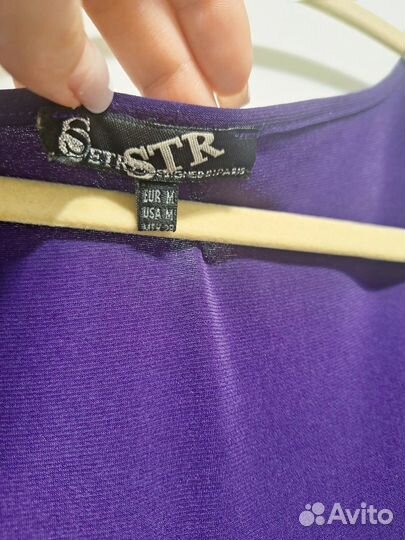 Фиолетовое платье 44/46