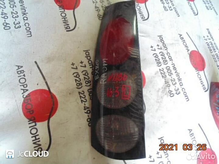 Стоп на toyota raum EXZ10