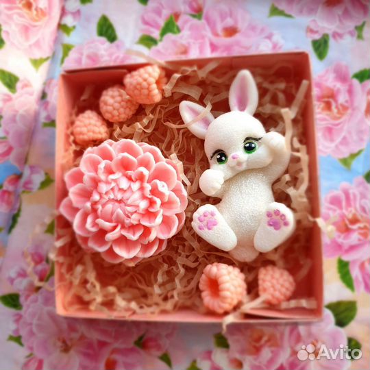 Зайчата из мыла