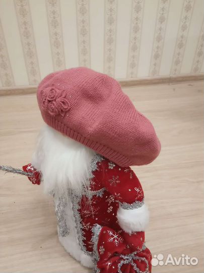 Берет женский вязаный