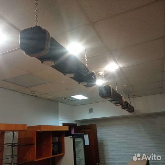 Светильники из дерева ручной работы