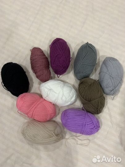 Пряжа для вязания акрил
