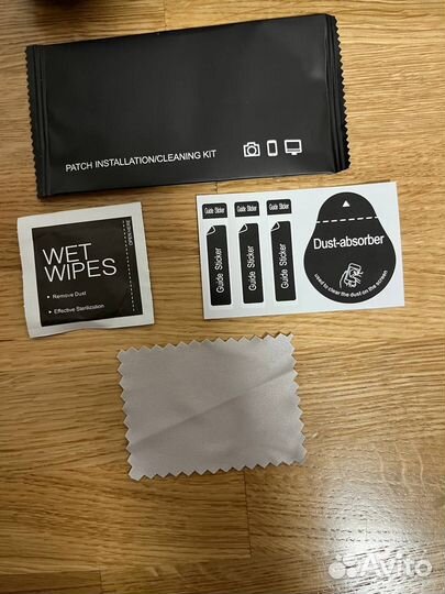 Набор для поклейки стекл и пленок 3в1