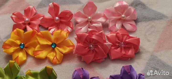 Резинки для волос ручной работы