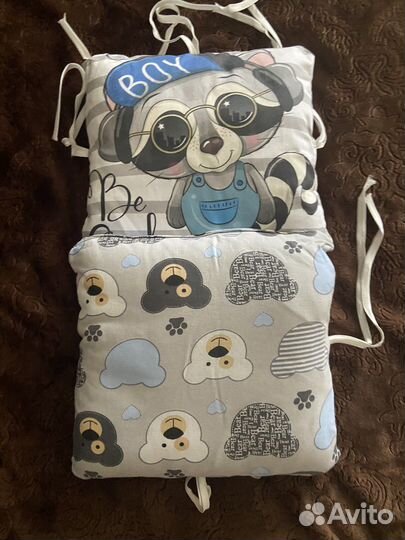 Бортики в кроватку бу