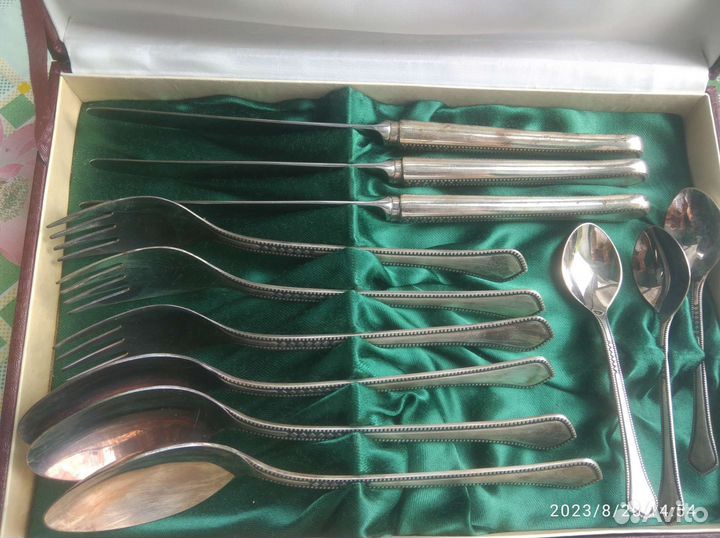 Столовые приборы ссср/поднос/ложки