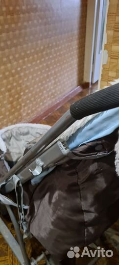 Детские зимние санки на колесах