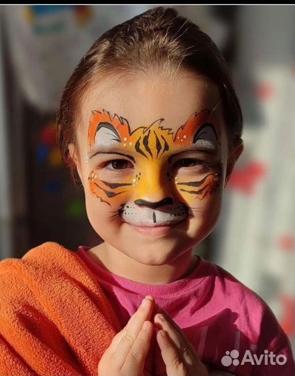 Аквагрим. Реалистичный грим. Грим на Хэлоуин