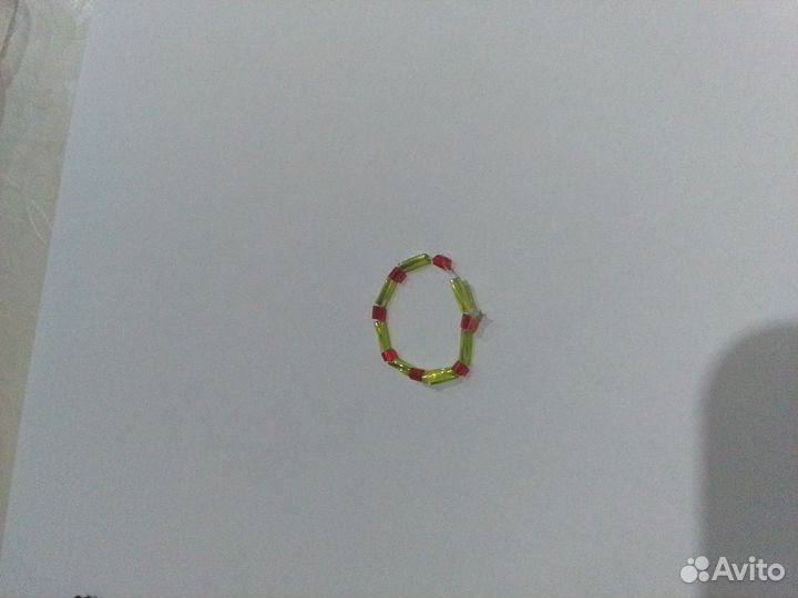Кольцо из бисера