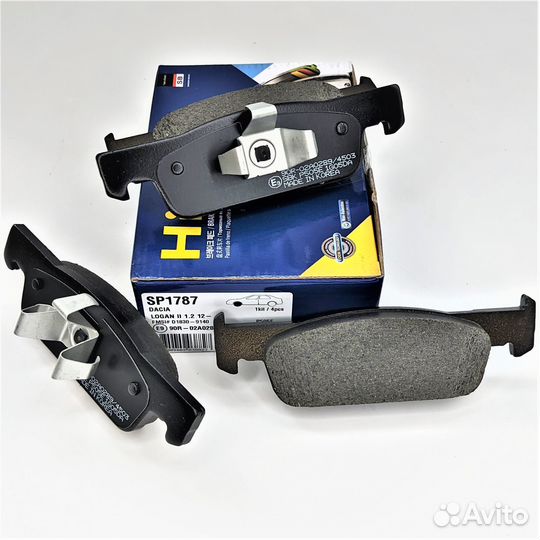 Колодки передние Logan NEW 8 клапанов подходят