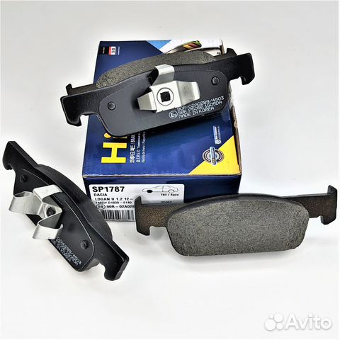 Колодки передние Logan NEW 8 клапанов подходят