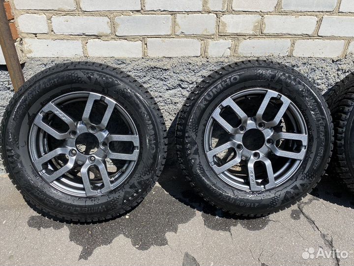 Комплект зимних колес для нивы 215/65 r16