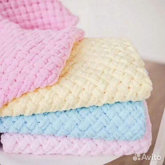 Плюшевые пледы на заказ