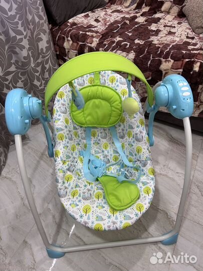 Качели babyton Sleepy blue