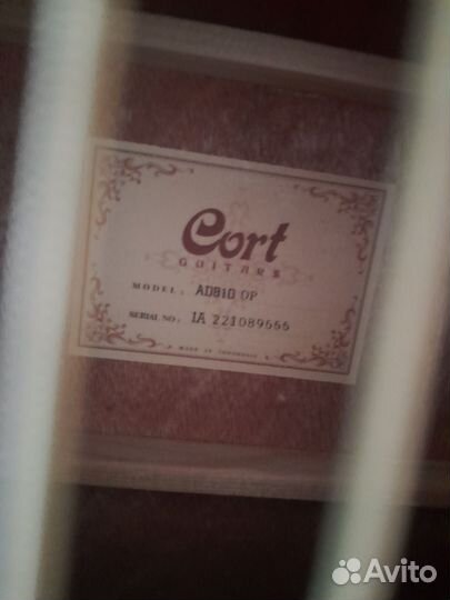 Акустическая гитара cort ad 810 OP