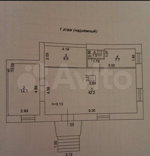 Торговая площадь, 74.1 м²