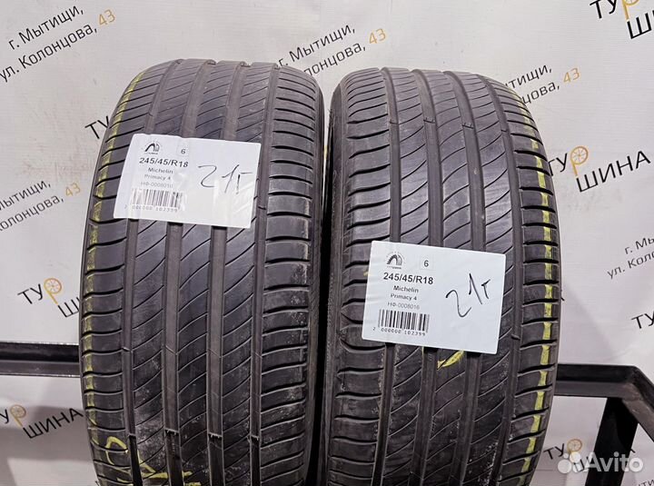 Michelin Primacy 4 245/45 R18 94Y