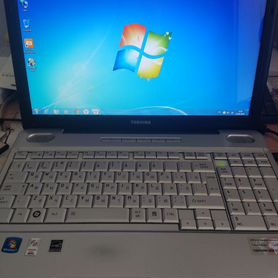 Ноутбук Toshiba satellite l500d-16q