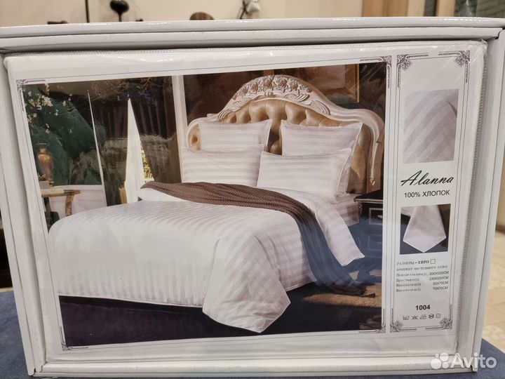 Комплект постельного белья евро