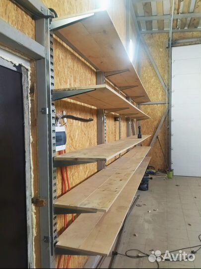 Стеллаж металлический для склада, гаража, пвз
