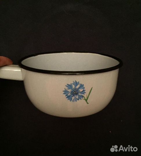 Дуршлаг эмалированный б/у