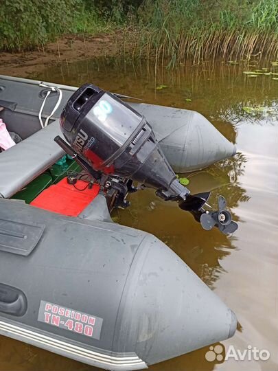 Пвх лодка Титан-480+мотор 4-х тактный Tohatsu 30