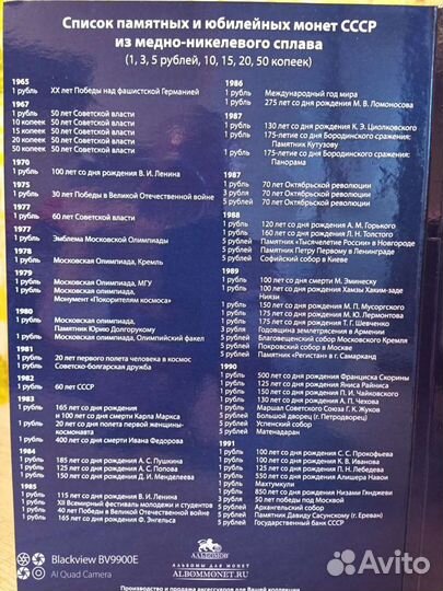 Юбилейные монеты СССР