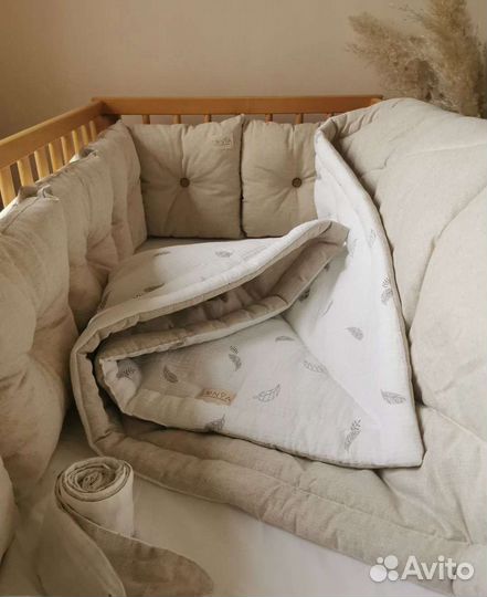 Бортики в кроватку