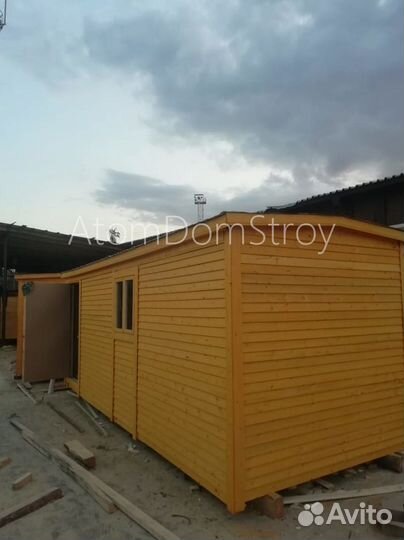 Вагончик с надежной крышей