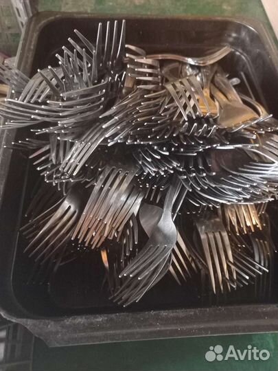 Столовые приборы б.у нержавейка