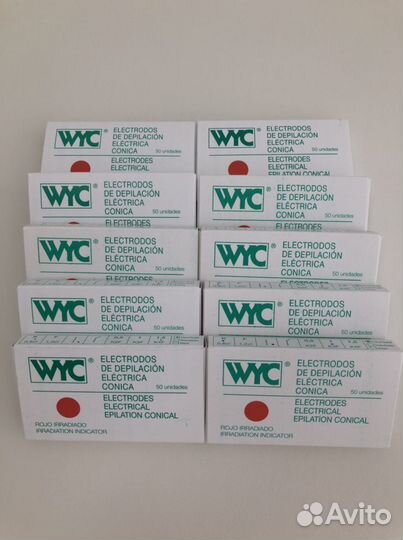 Иглы для электроэпиляции wyc