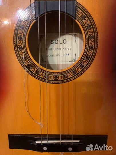 Классическая гитара бу