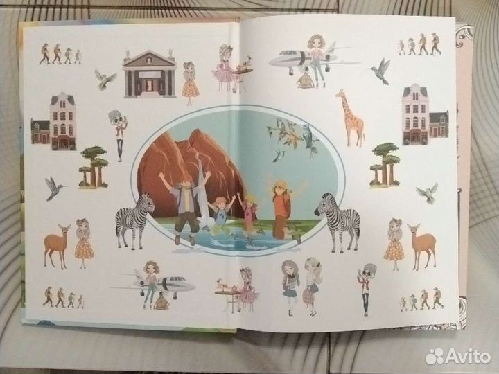 Большая энциклопедия знаний для девочек развивашки