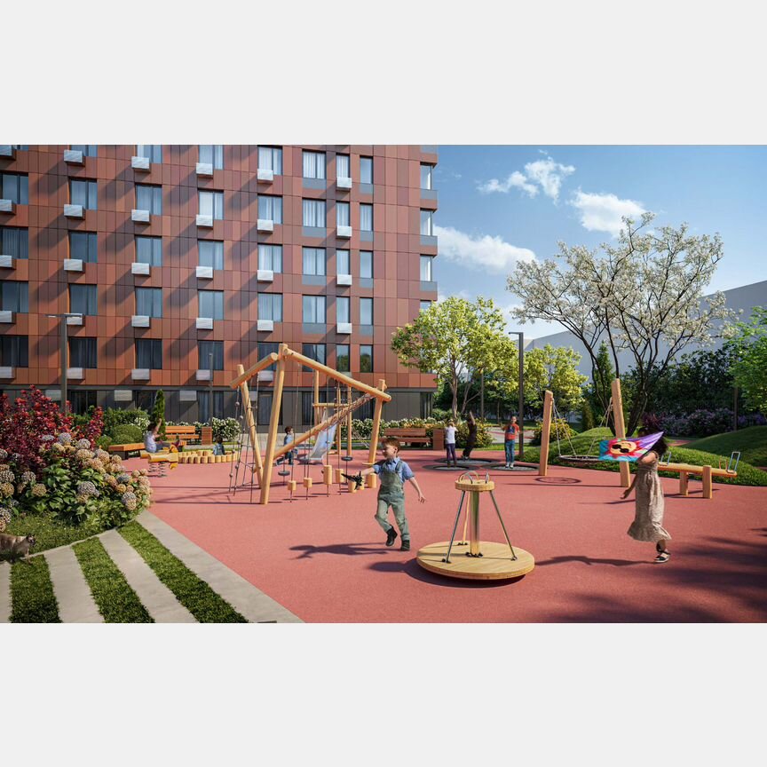 1-к. апартаменты, 45,5 м², 8/9 эт.