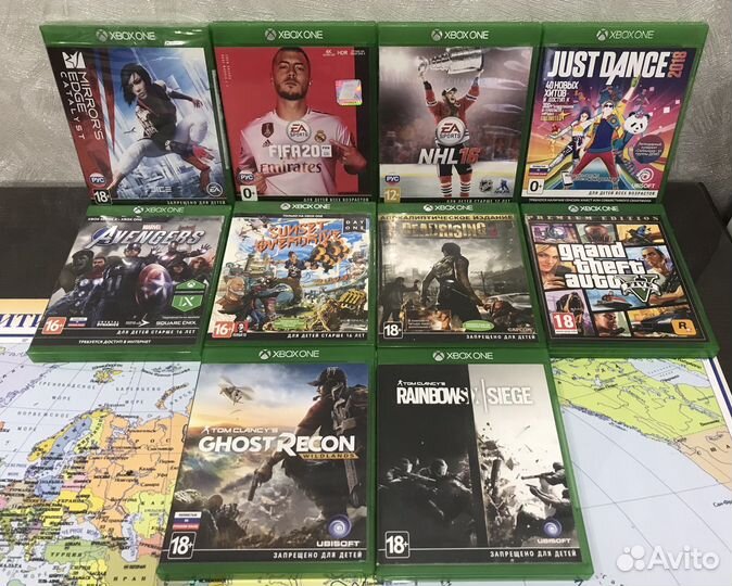 Лицензионные диски на Xbox