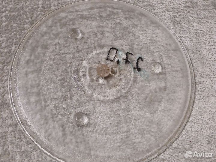 Тарелка для микроволновой печи диаметр 27 см