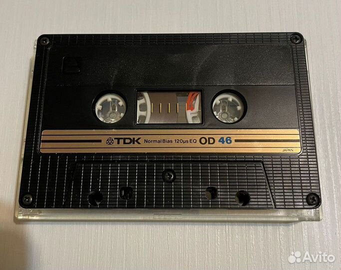 Аудиокассеты TDK OD46 б/у 1982 Япония