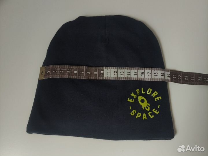 Шапка детская хлопок весна лето 46-48
