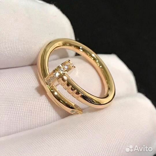 Кольцо Cartier Гвоздь золото 0,22ct