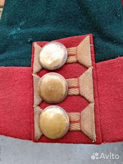 Мундир 1800 год царский военный Русской армии 19 в