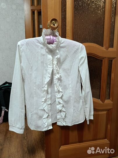 Блузка школьная 140