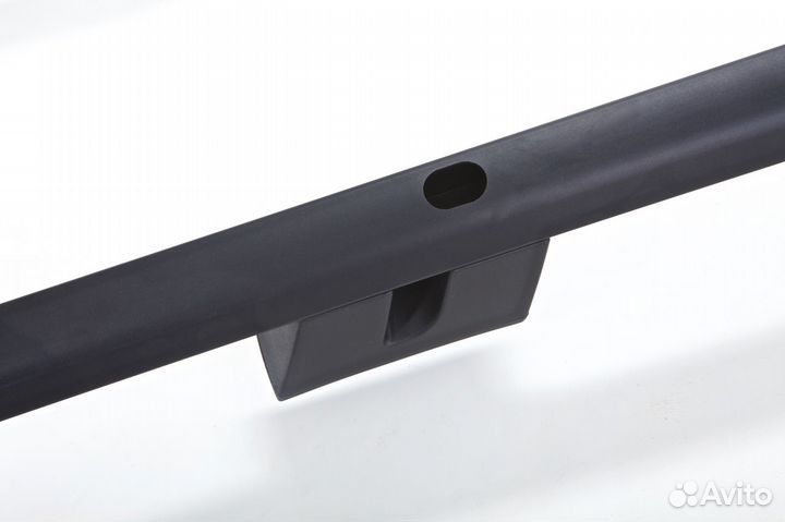 Рейлинги на крышу Toyota Land Prado 120 черный