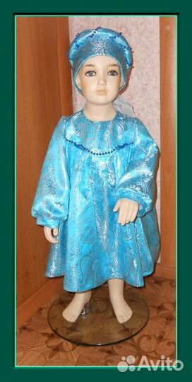 Костюм зимушки или снегурочки